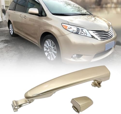 Amazon.com: FZJDSD Rear LH or RH Sliding Gold Door Handle Compatible ...