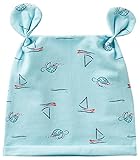 Hut United Colors of Benetton 6GIAAA00B Mütze, Hellblau 906, 62 (2er Pack) Kinder, Hellblau 906