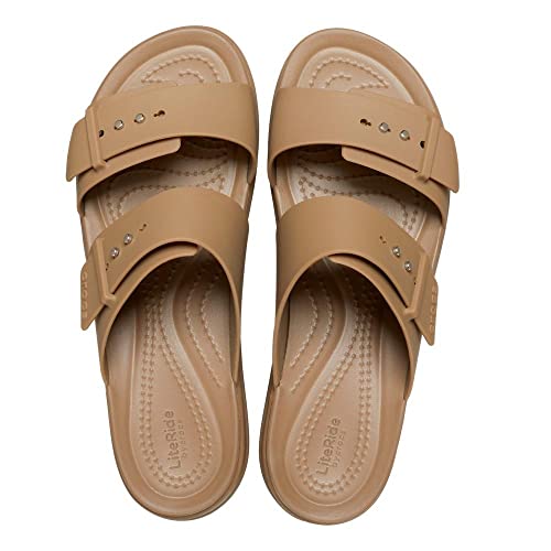 Image of Crocs Women's Brooklyn Buckle Low Wedges