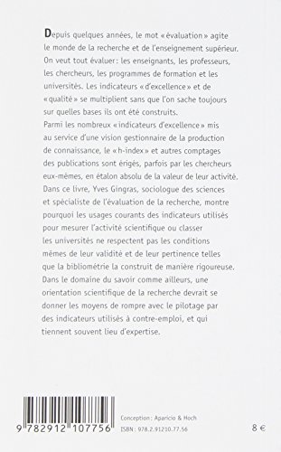 Les dérives de l'évaluation de la recherche: Du