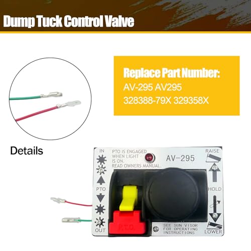 K90 Power Take Off PTO Hoist Air Shift Control Valve Fit for Truck Trailer Dump Truck Valve Tipper Hydraulic System Replace AV-295 AV295 328388-79X 329358X - Image 3