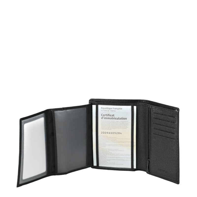 BEMON Portefeuille en Cuir pour Homme Gary, 14,5 x 10 x 1 cm, 10 emplacements Cartes, Proctection RFID