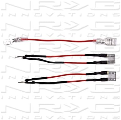 NRG Black Short Hub Adapter w/ SRS Resistors for Subaru WRX and STI -SRK-105H