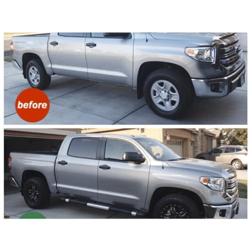 2pcs Barras Laterales Ovaladas de Aluminio Toyota Tundra miniatura 2