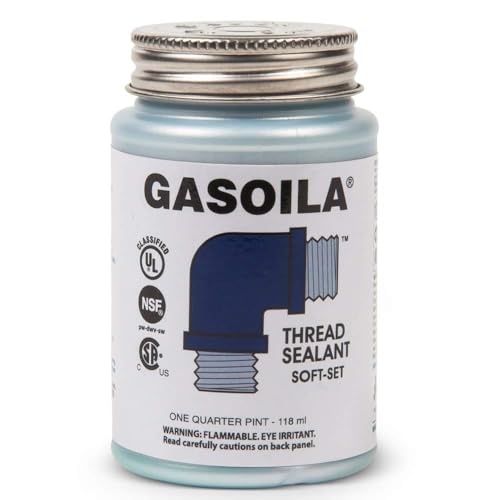 Gasoila Soft-Set Pipe Thread Sealant (1/4 Pint)