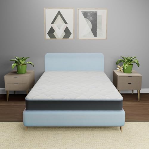 Image of Amazon Brand - Solimo RelaxLit Ortho Mattress | Orthopedic Mattress |Spine Support | Breathable Fabric | Firm Support |HR High Resillience Foam | Softi PU Foam Quilting |Single Size|72x30x5 Inch