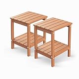 GREENVINES Adirondack - Mesa auxiliar para exteriores, para patio