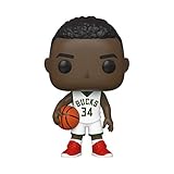 De la colección nba, giannis antetokounmpo como figura de vinilo pop de funko