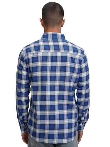 Image of Highlander Men's's Checked Casual Shirt | Slim Fit | Timeless Design | Breathable & Modern Appeal