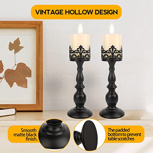 Candle-Holders-for-Pillar-Candles-Gothic-Matte-Black-Vintage-Tall-Candle-Holders-Set-of-2-Decorative-Large-Table-Centerpieces-Candle-Stand-Decor-Black-2PCS-A