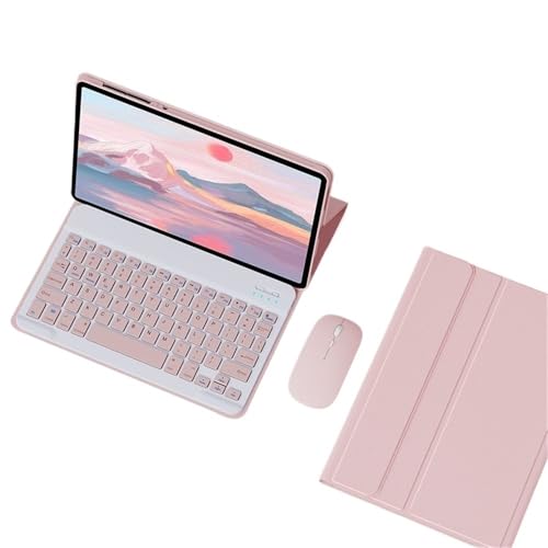 Protection Huawei MatePad 11.5S 2024, finissez vos textes partout avec le clavier rose