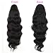 ColorfulPanda 24 pulgadas Yaki Extensión de cola Clip en de caballo rizada...