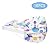Missli 10 Pcs Kids Disposable Face Masks, 3 Ply Non-Woven and Breathable, Cute Cartoon Face Bandanas Safety Mouth Mask, Anti-Haze Dust, Outdoor Activities Face Protection