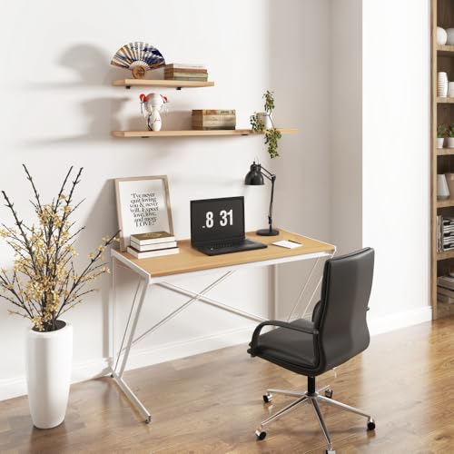 Amazon | YEARCOLOR パソコンデスク PCデスク 学習机 勉強机 幅100cm