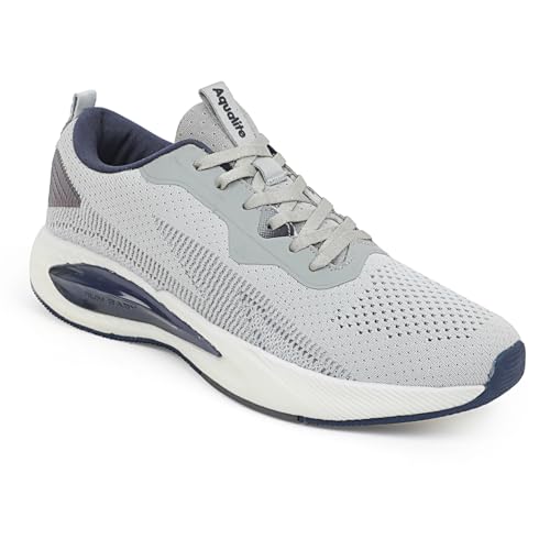 Image of Aqualite Trending OCEAN-07 Sports Walking Lightweight Shoes with Comfort Cushion & Lace-Up for Dailywear Shoes for Men