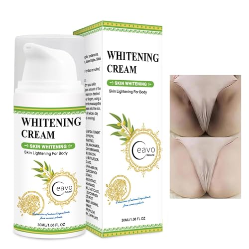 Skin Whitening Cream Bleaching Cream for Body Intimate Area, Private Parts, Underarm, Knees, Elbows,...