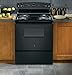 GE 30 in. 4 Burner Element Free-Standing Electric Range in Black