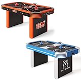 ✅ BESTE SPIELEIGENSCHAFTEN: In den Airhockey-Tischen sind 2 starke Gebläse verbaut, die den Puck optimal über das Hochglanzspielfeld gleiten lassen.