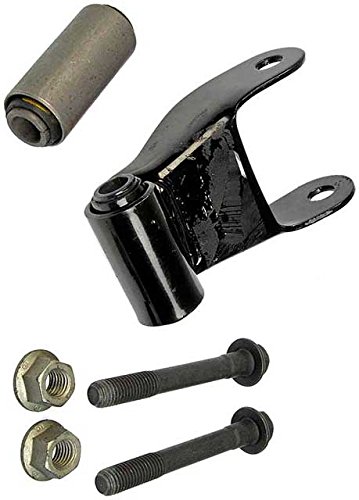 APDTY 833112 Rear Position Leaf Spring Shackle Kit Replaces E6TZ 5776-B, ZZM0-28-144