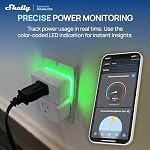 Shelly Smart Plug UL WiFi Bluetooth Zigbee Matter Outlet, US Gen4 White - Image 3