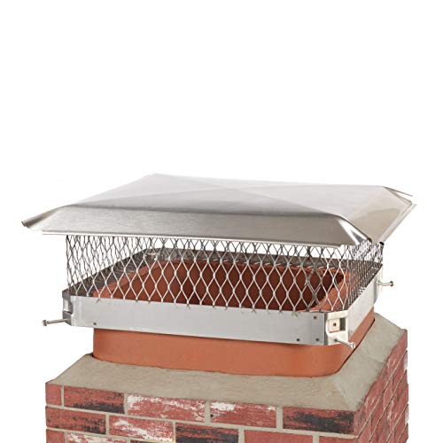 Perno de acero inoxidable King SS2020U extractor individual conducto 5