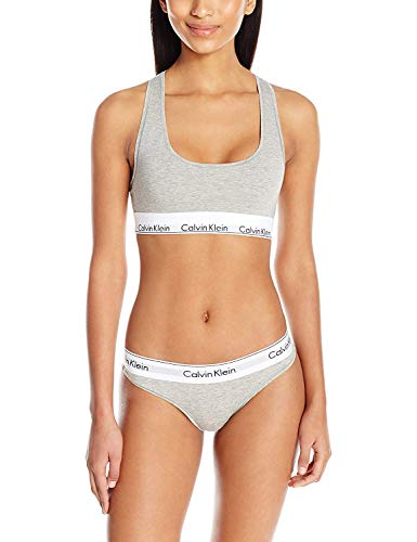 Bralette et Bikini Calvin Klein en Coton pour le Lounge à la Maison