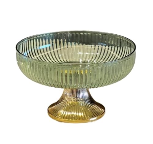 JYARZ Cesta de Frutas de Estilo Moderno Frutero Decorativo, Cuenco Decorativo Con Pedestal, Decoración Nórdica, Cuencos Para Comida, Soporte Para Verduras, Frutero Plato Decorativo(A)