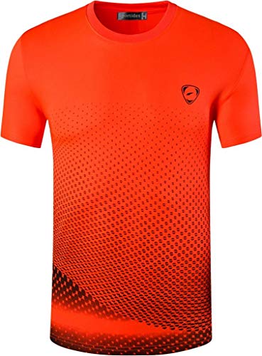 jeansian Boy's 3 Packs Quick Dry Fit Active Sport Short Sleeves T-Shirt Tee Shirt Tshirt Tops Golf Tennis Bowling LBS7014