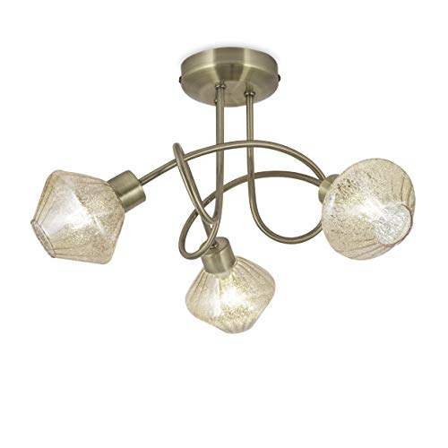 Plafon 3l ozadi cuero 3 x 40w g-9