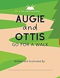 template google docs resume  Storybook Template for Kids, Books for Kids to Write Stories, Blank Pages for Kids to Draw & Write: Augie and Ottis Go for a Walk