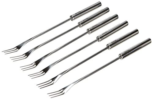 Kaasfonduevorken rvs 6 stuks 260 mm Spring 2890280606