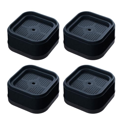KAHDGSS 4 elevadores apilables para lavadora, elevadores de cama, elevadores de muebles ajustables para elevar sofá, mesa, silla, patas de escritorio