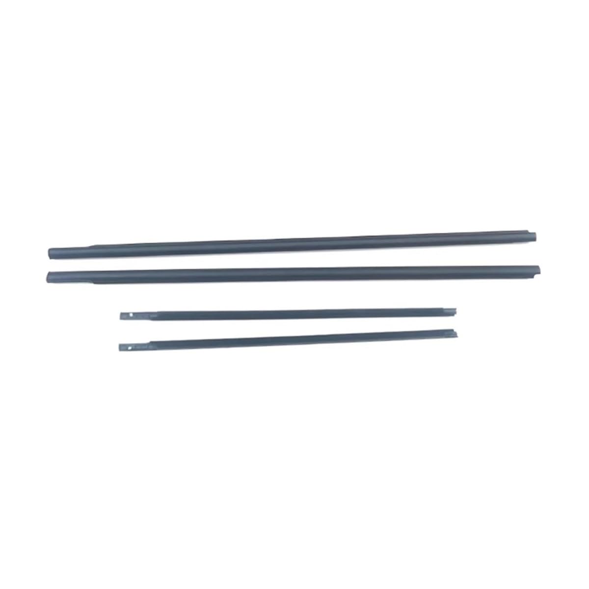 Syxlsjw One Color Sealing Strip 4Pcs Outer Windows Rubber Weatherstrip Door Sealing Belt Moulding Trim For Nissan For Livina 2006-2011