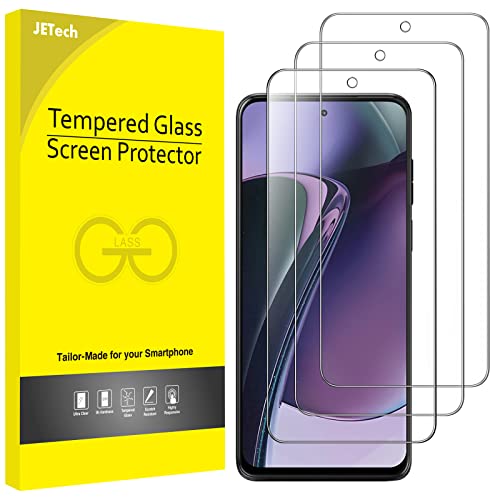 JETech Screen Protector for Motorola Moto G Stylus 2023 4G/5G (Not Fit for 2022/2021/2020 Version) 9H Tempered Glass Film Anti-Scratch HD Clear 3-Pack