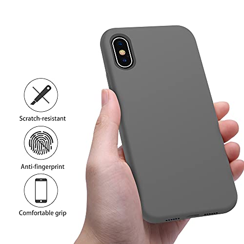 Coque iPhone X silicone liquide pour une protection active au quotidien - 5