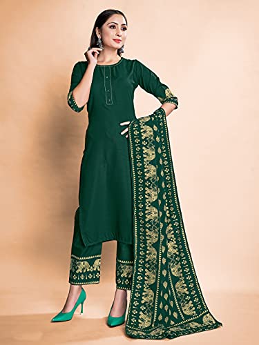 Indiano Kurti per le donne con pantaloni Dupatta |...