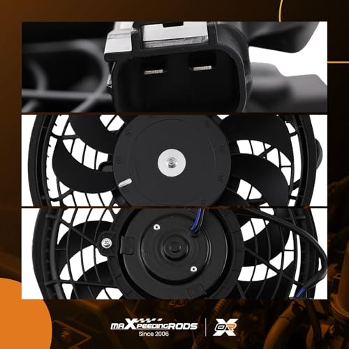 Image of maXpeedingrods 4WD Condenser Fan Assembly Radiator for Lexus GX470 03-09 | 8859060060 LX3120104 1KPTY0601006