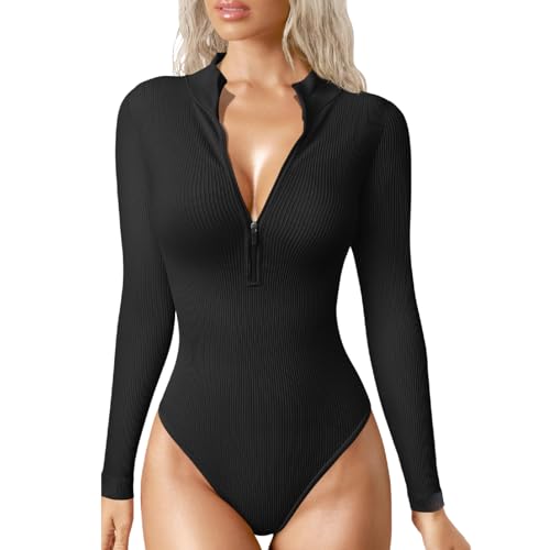 best trendy long sleeved bodysuits and blazers that look great together