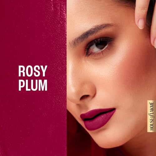 LAKMÉ Double Duty Lip & Cheek Mousse Matte Lipstick & Soft Blush, Lightweight, Long L... - Image 5
