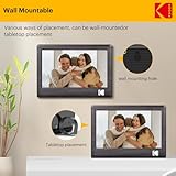 KODAK 7 Inch Digital Photo Frame, Electronic Photo Frame, IPS Screen, Photo/Music/Video Player/Calendar/Alarm, Supports USB or SD Card, Automatic Rotating, with Remote Control - Image 5