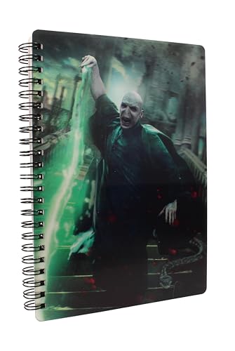 SD toys Harry Potter - Cuaderno efecto 3D voldemort póster