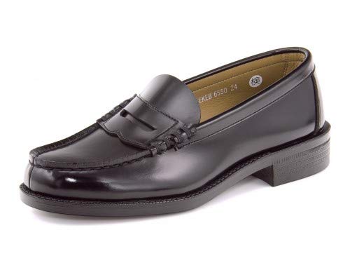 HARUTA (ハルタ) ローファー 6550 メンズ ブラック 27.5 cm 3E