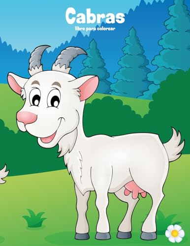 Cabras libro para colorear 1 (Spanish Edition)