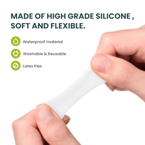Protections d'orteils en gel de silicone pour cors et callosités avec coussinets - 3