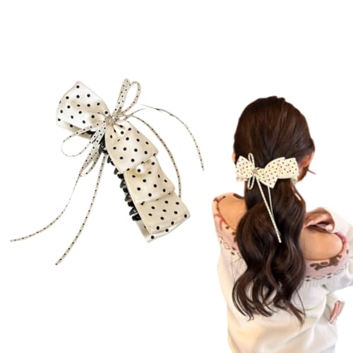 Unikato �w�A�N���b�v �o�i�i�w�A�N���b�v �w�A�s�� �h�b�g�� �T�e�� �w�A�A�N�Z�T���[ ���� ������ �w�A�s�� ������ (�Ĕ��F)