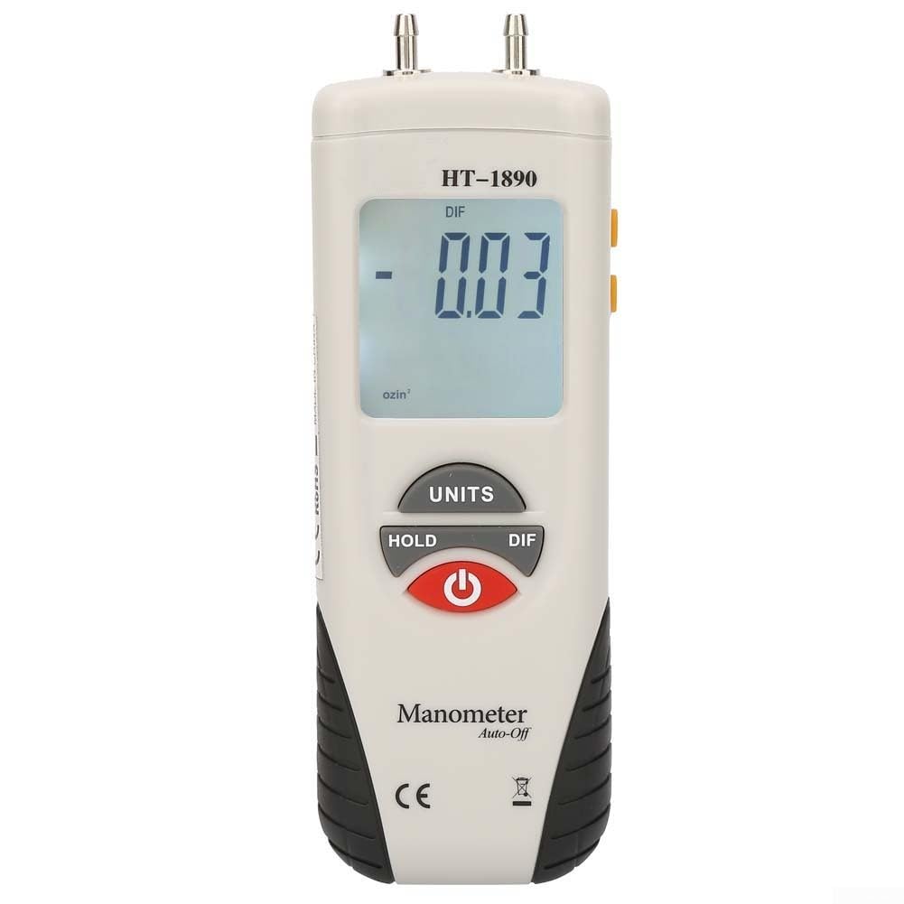 Digitales Manometer ABS Gehäuse 11 Einheiten kPa psi