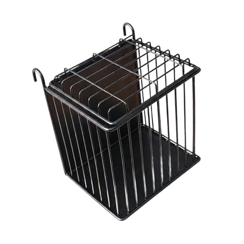 Clapier propre et ordonné grâce au panier mangeoire pour hamsters - 2