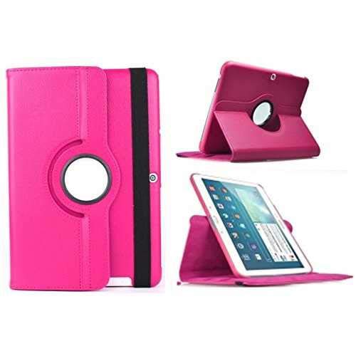 Todobarato24h Funda Tablet Compatible con BQ Aquaris M10 (10.1) giratoria 360º Rosa