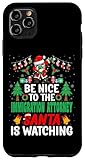 Hülle für iPhone 11 Pro Max Be Nice to the Immigration Attorney Santa Law Christmas