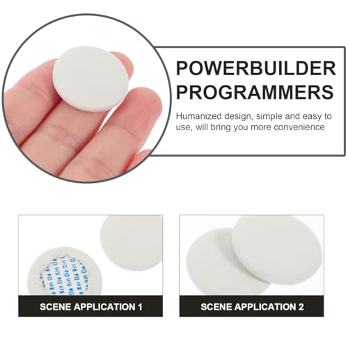 UPKOCH Fagottpolster 24 Stück Schalllochdichtungen Zubehör Für Fagott Ersatzkissen 2.75X2.75X0.12In Antivibration Polster Für Dichte Abdichtung Beim Spielen